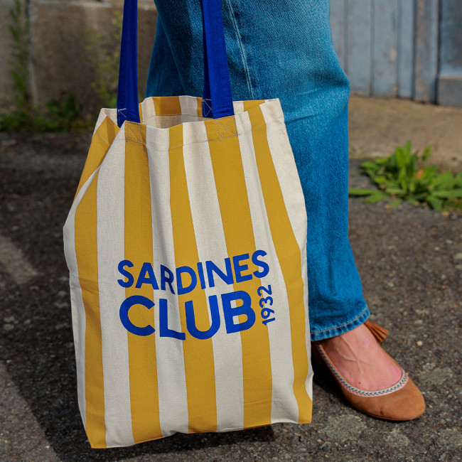 Die Tote Bag "Sardinesclub"