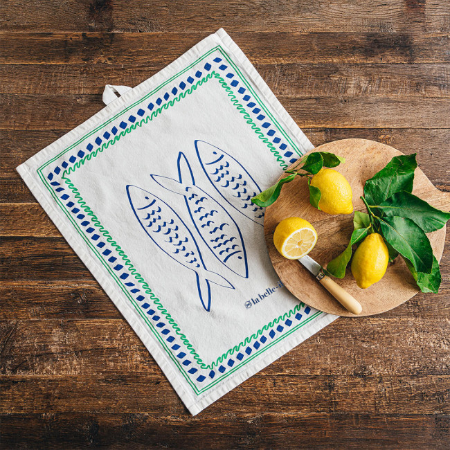 The Tea towel « Sardines Club »