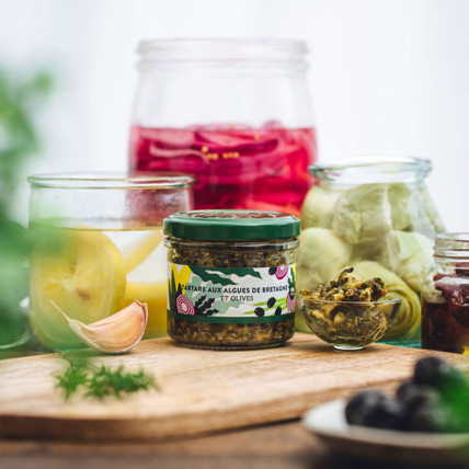 Tartare Algues de Bretagne et Olives