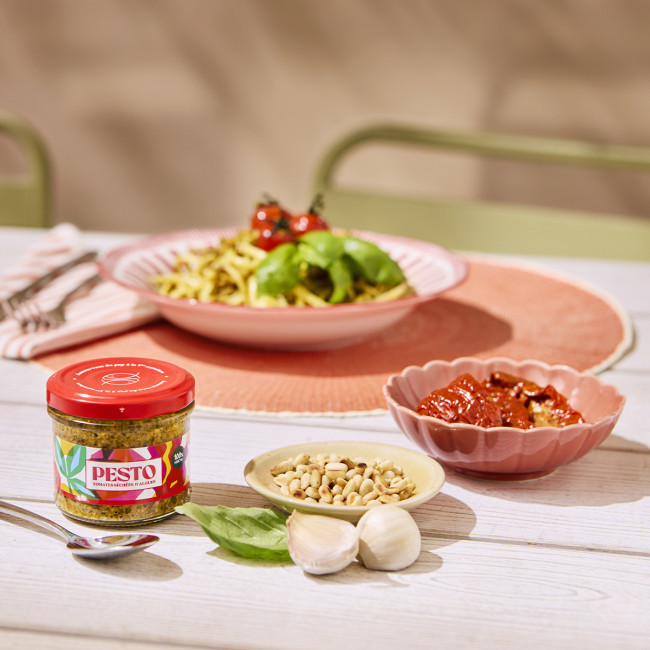 Getrocknete Tomaten Pesto & Algen