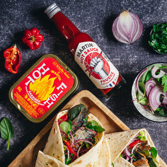 HOT FISH Sardines with Habanero Pepper