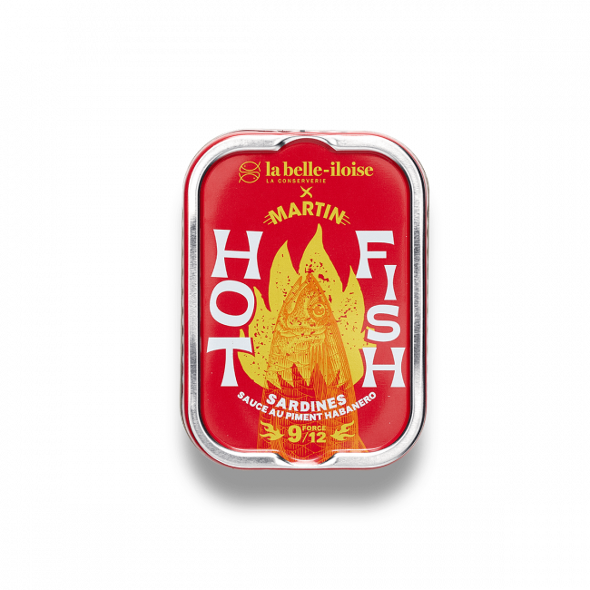 Heiße Fisch-Sardinen bei Habanero Pepper