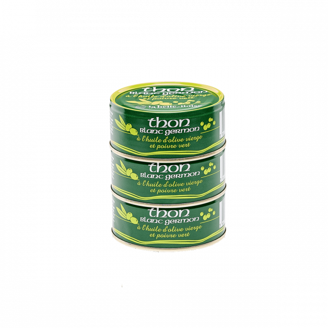 White Tuna with Green pepper