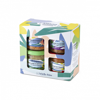 Assortment of 4 Fish & Vegetable Spreads