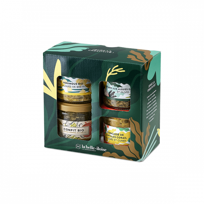 Sauces et Condiments aux Algues - Assortiment de 4 recettes