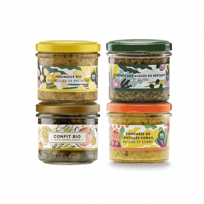 Sauces et Condiments aux Algues - Assortiment de 4 recettes