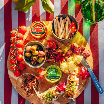 Sardinade with tomatoes & capers