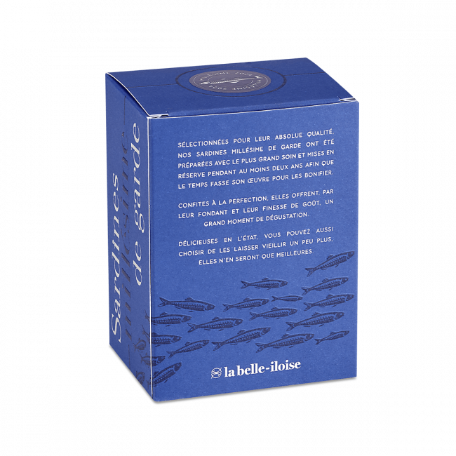 Sardines à l'Huile d'olive St-Georges - Millésime de garde 2024