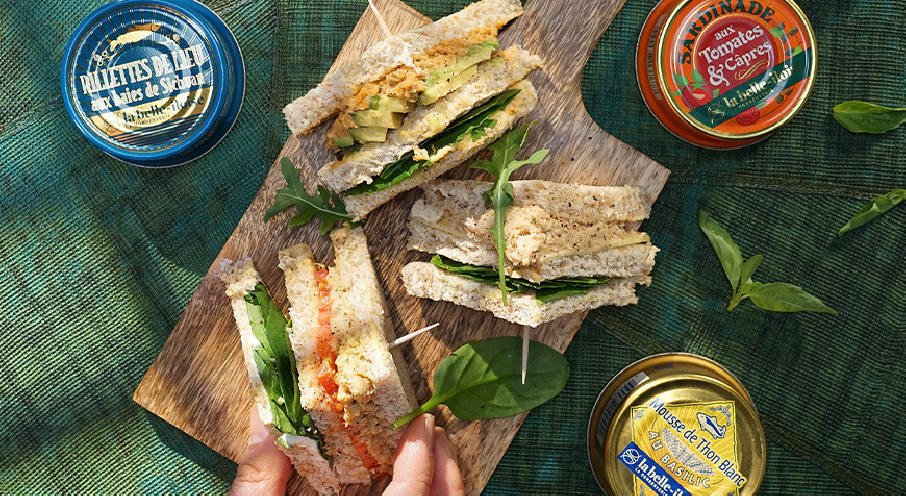 Sortimentspreads, Fischrelettes für Aperero | Die Belle-Iloise