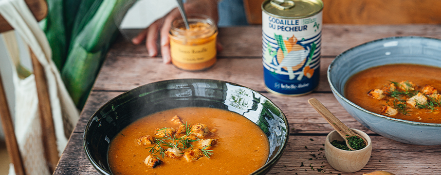 Rouille-Saucen für Fischsuppen | la belle-iloise