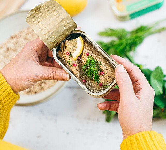 Lot de 2 Lentilles vertes cuisinées aux herbes de Provence